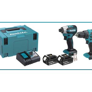 Set Makita DLX2577TJ – 2 scule LXT 18 V, 5 Ah