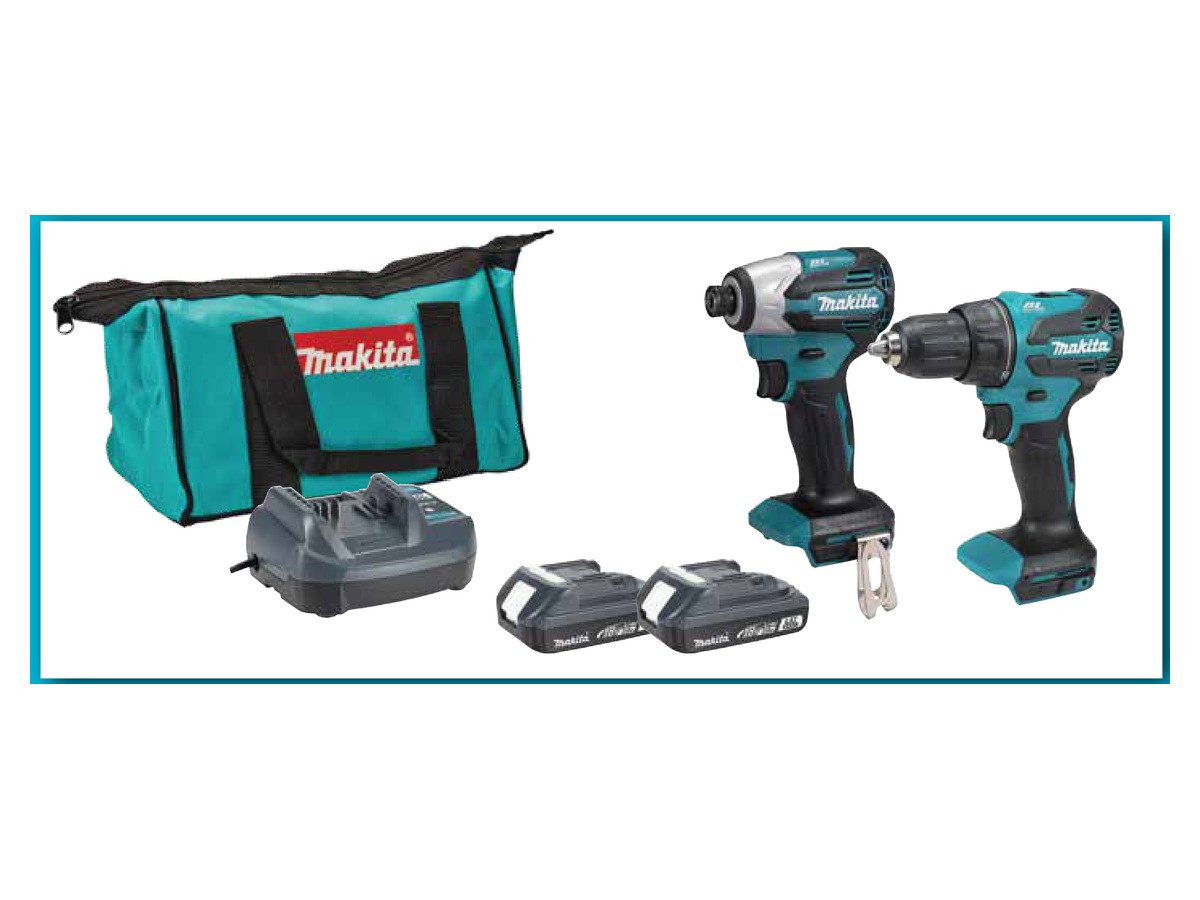 Set Makita DLX2577V02 – 2 scule LXT 18 V