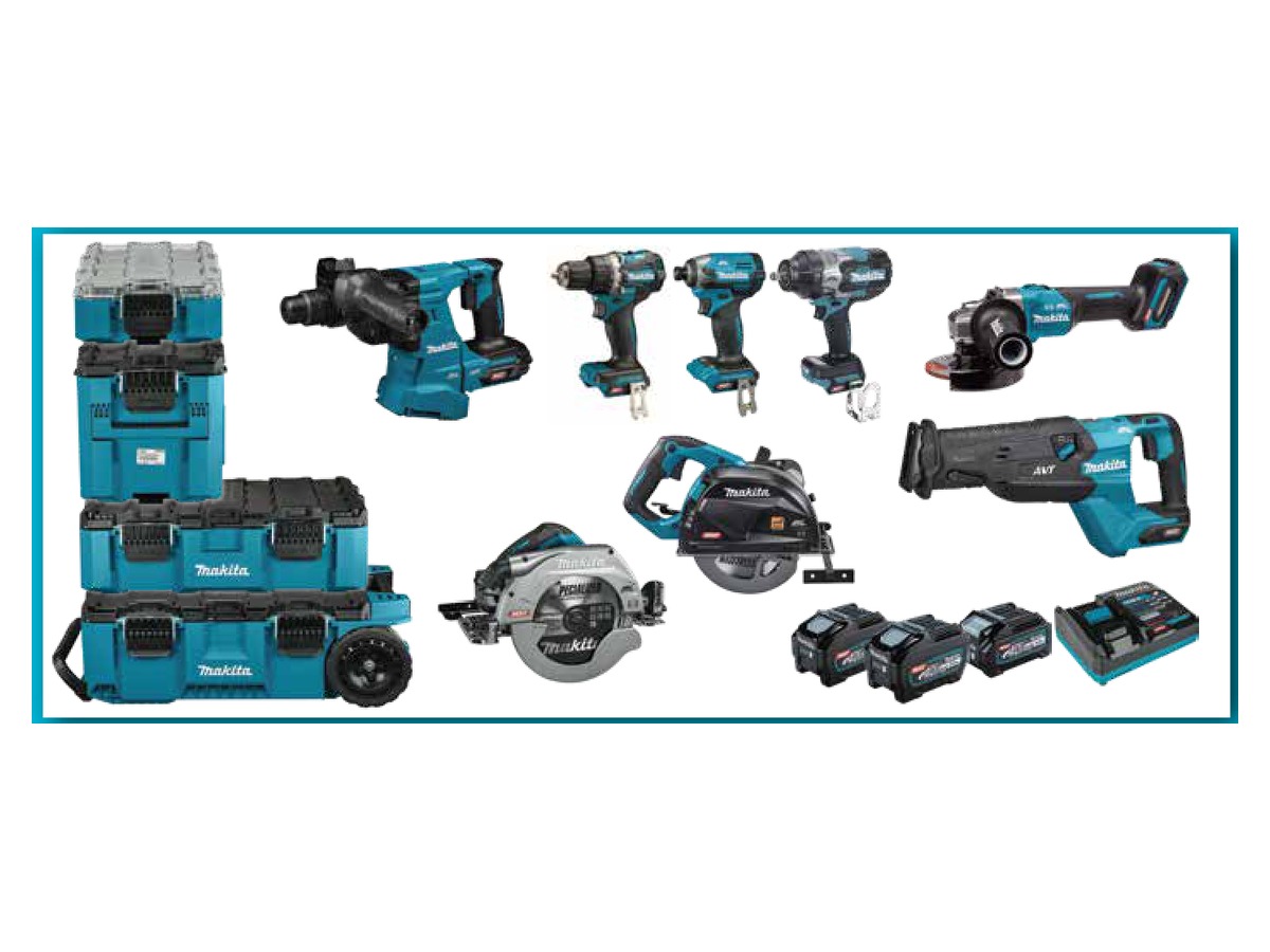 Set Makita KIT10509 – 8 scule XGT 40 Vmax și MAKTRAK