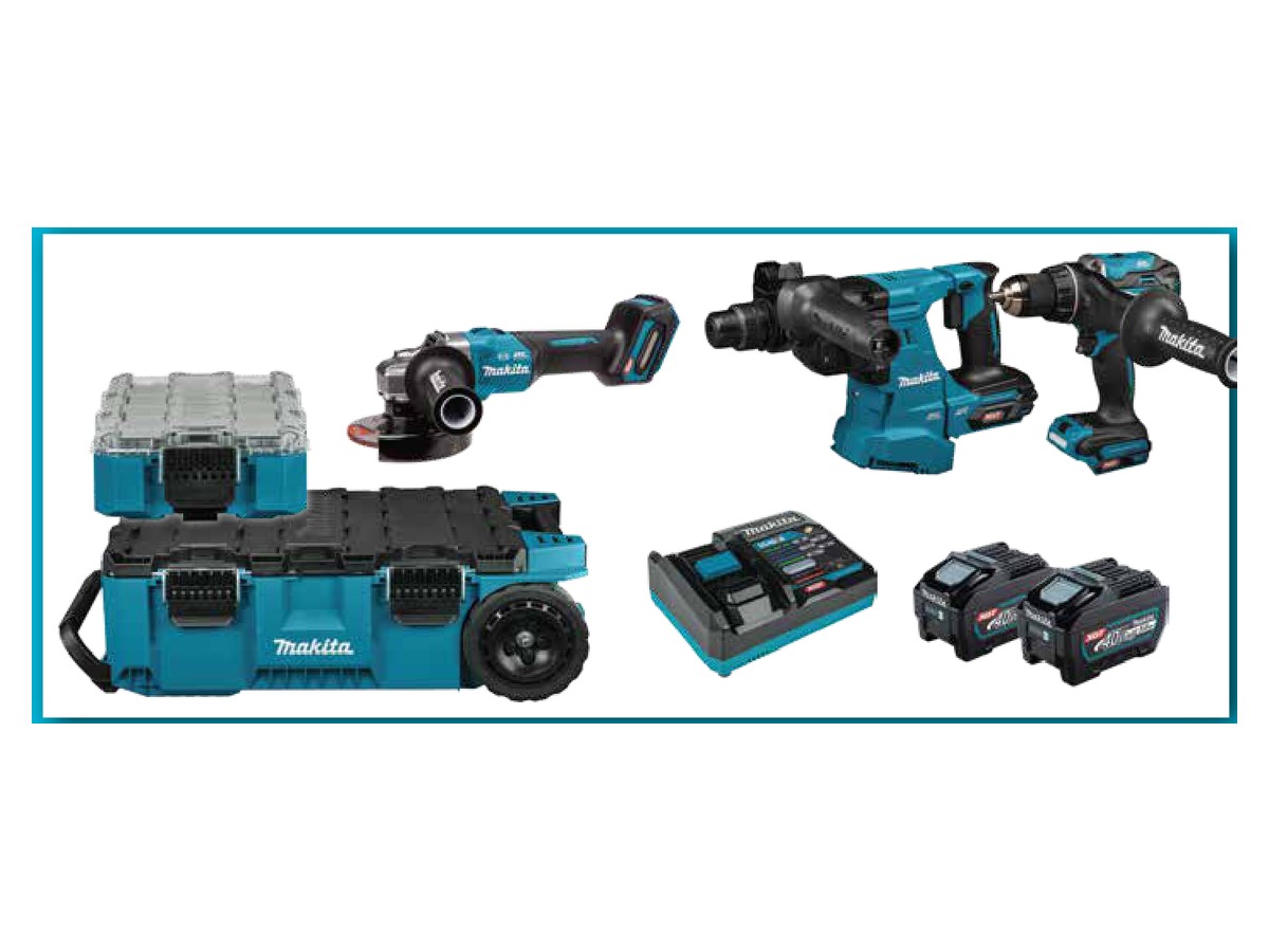 Set Makita KIT10511 – 3 scule XGT 40 Vmax și MAKTRAK